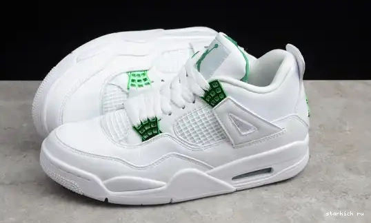 CT8527-113  Metallic Air Green 4 Retro Jordan CT8527-113 0521
